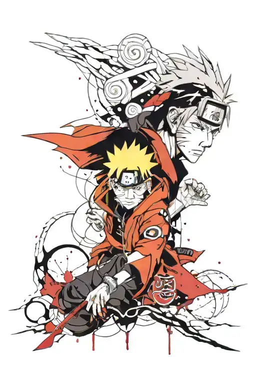 Naruto, obito, Itachi, Tsunade tattoo tattoo design idea