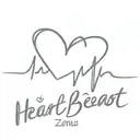 Heartbeat with name Zeenu tattoo design idea