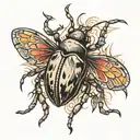 bug 4-23-22 tattoo design idea