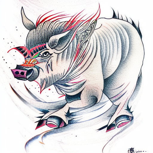 Warthog Fighter tattoo design idea