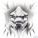 Cobra Head tattoo design idea