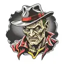 Freddy Krueger tattoo design idea