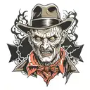 Freddy Krueger tattoo design idea