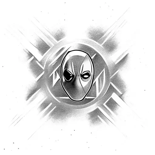 Deadpool tattoo design idea