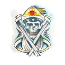 Spain and Lebanon  tattoo design idea