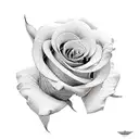 three roses tattoo design idea