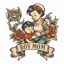 boy mom tattoo tattoo design idea