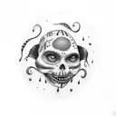 tim burton small tattoo tattoo design idea