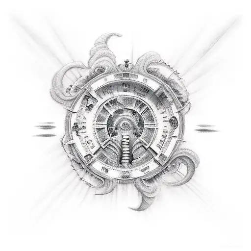 the path to paradise is through hell tattoo design idea