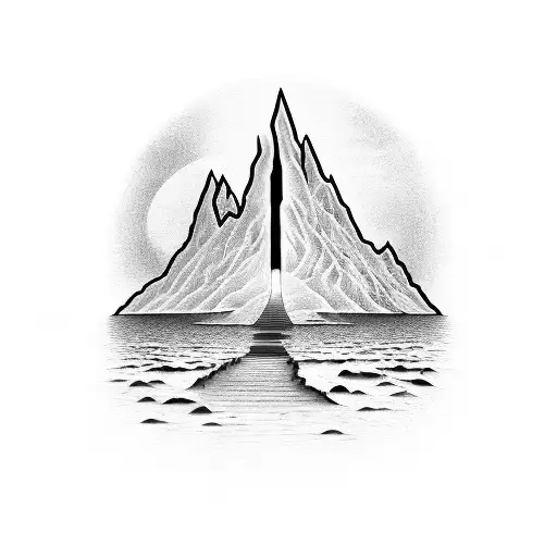 the path to paradise is through hell tattoo design idea