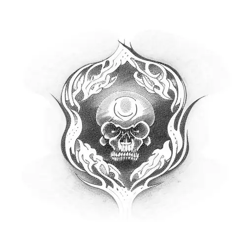 the path to paradise is through hell tattoo design idea