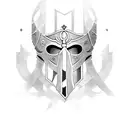 king and templar knight chess crown queen jester tattoo design idea