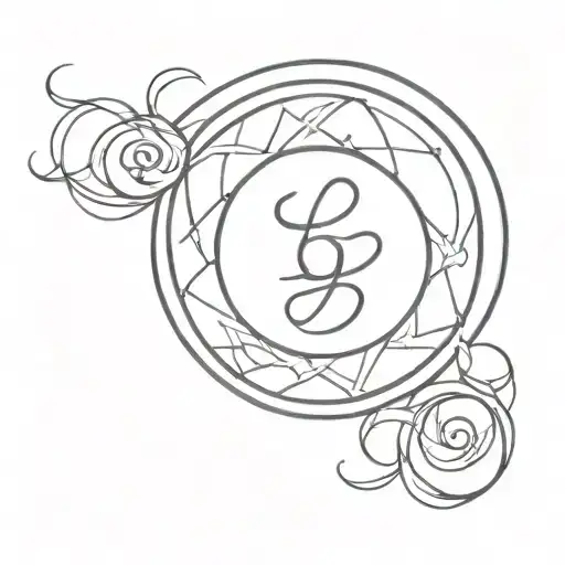 tomboy symbol tattoo design idea