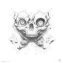 nothing lasts forever tattoo design idea