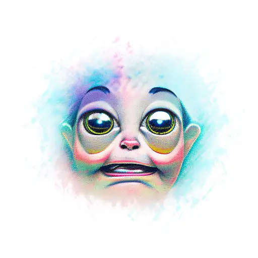 anxiety tattoo design idea