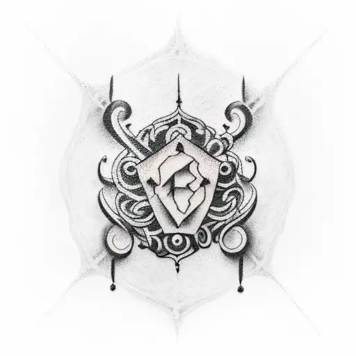 picture adaptation of psalms chapter 118 verse 11 tattoo design idea