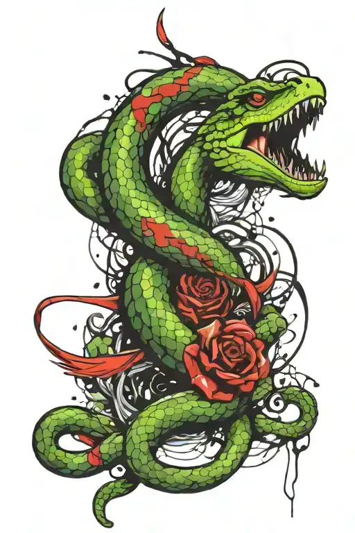 green snake slytherin. "secret society" and "conspiracy theories". tattoo on the outer part of the forearm tattoo design idea