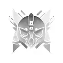 A minimalist tattoo of a game character silhouette with a controller tattoo design idea