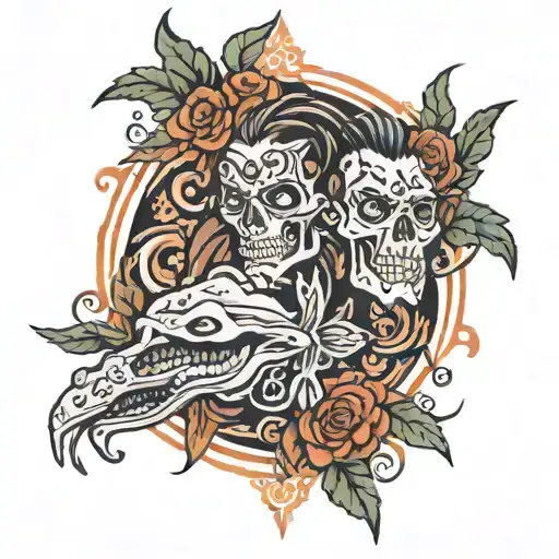 suicide boys tattoo design idea