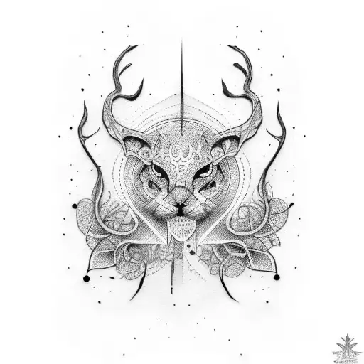 Translucent tattoo design idea