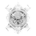 Translucent Logo tattoo design idea