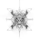 Translucent Logo tattoo design idea