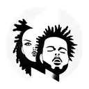trilogy the weeknd album tattoo design idea