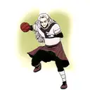 the witcher witch footbal ball tattoo design idea