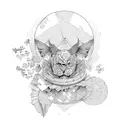 Puzzle tattoo design idea