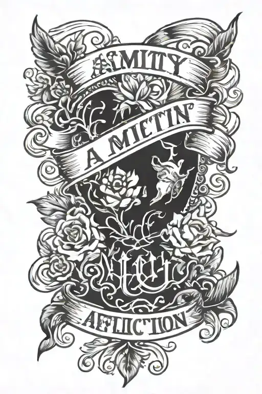 the amity affliction tattoo design idea