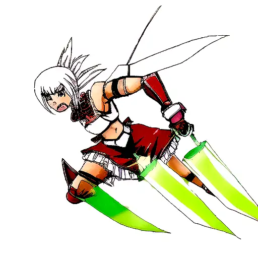 ichigos eyes with ichigos blade tattoo design idea