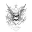 Pyke league of legends tattoo design idea