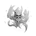 Pyke league of legends tattoo design idea