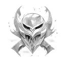 Pyke league of legends tattoo design idea