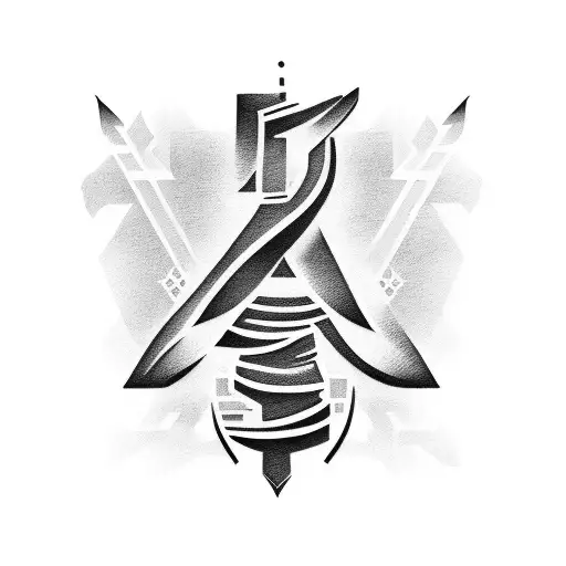 Word "Catherine" tattoo design idea