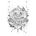 Word "Catherine" tattoo design idea