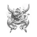 Word "Catherine" tattoo design idea