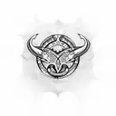 pisces virgo Taurus capricorn tattoo design idea