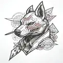Hotline Miami tattoo design idea