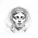 Venus de milo tattoo design idea