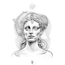Venus de milo tattoo design idea