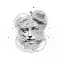 Venus de milo tattoo design idea