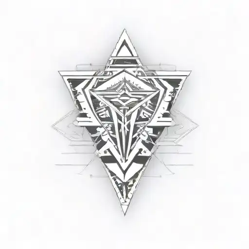 arrowhead  tattoo design idea
