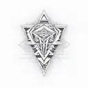 arrowhead  tattoo design idea