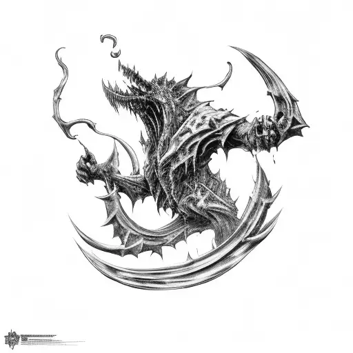 Dark souls tattoo design idea