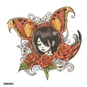 Miracle child who was never meant to exist. Raised in poverty. Filled with anger. Saved by grandparents. Live a lie in t tattoo design idea