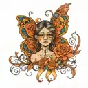 Miracle child who was never meant to exist. Raised in poverty. Filled with anger. Saved by grandparents. Live a lie in t tattoo design idea