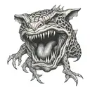 Hypocrite tattoo design idea