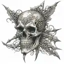 Hypocrite tattoo design idea