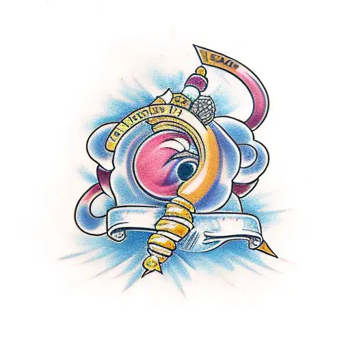 gargola tattoo design idea